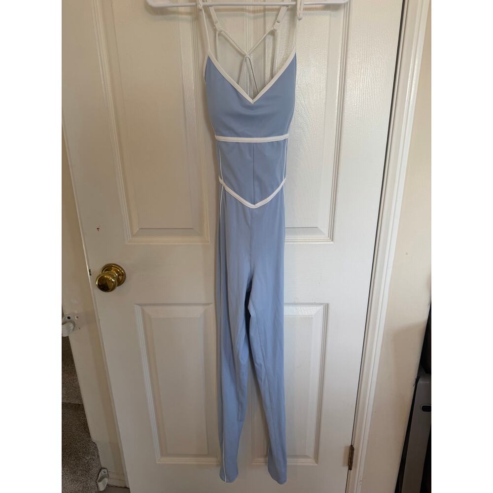 Yllw the label blue jumpsuit size M - Picture 4 of 6